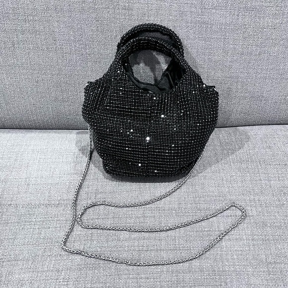 AQUA Mini Crystal Crossbody - Picture 7 of 12